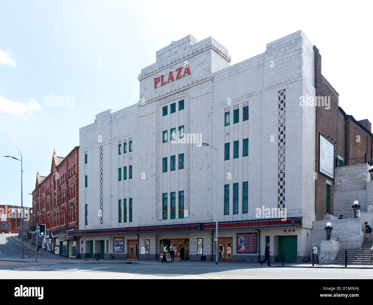 Plaza cinema e teatro in Stockport Regno Unito Foto Stock