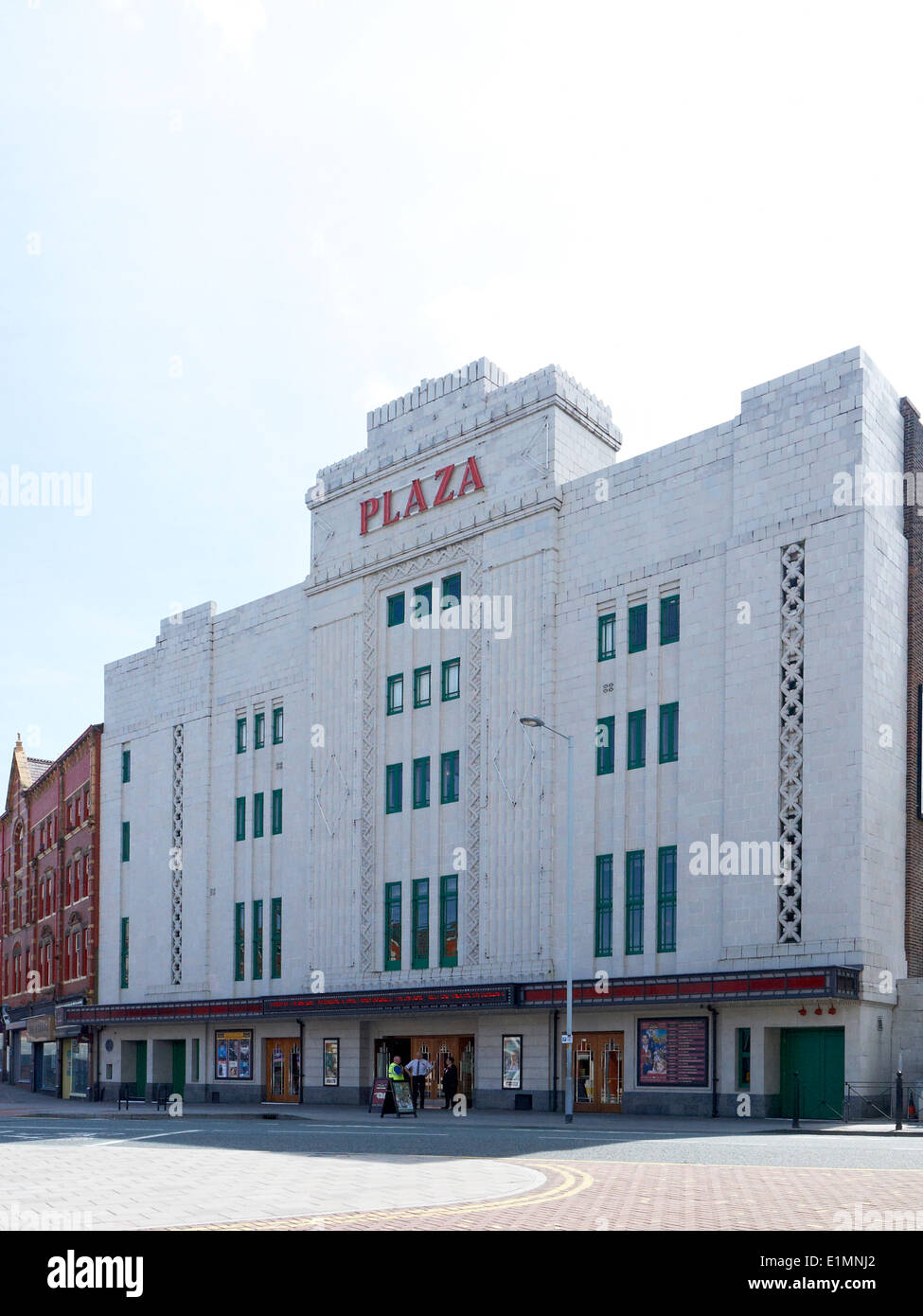 Plaza cinema e teatro in Stockport Regno Unito Foto Stock