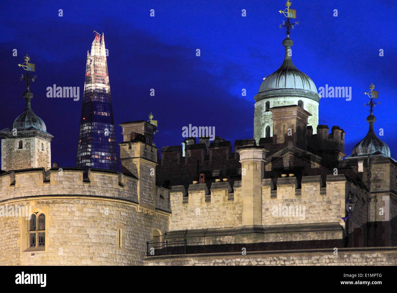 Regno Unito, Inghilterra, Londra, la torre, Shard, Foto Stock