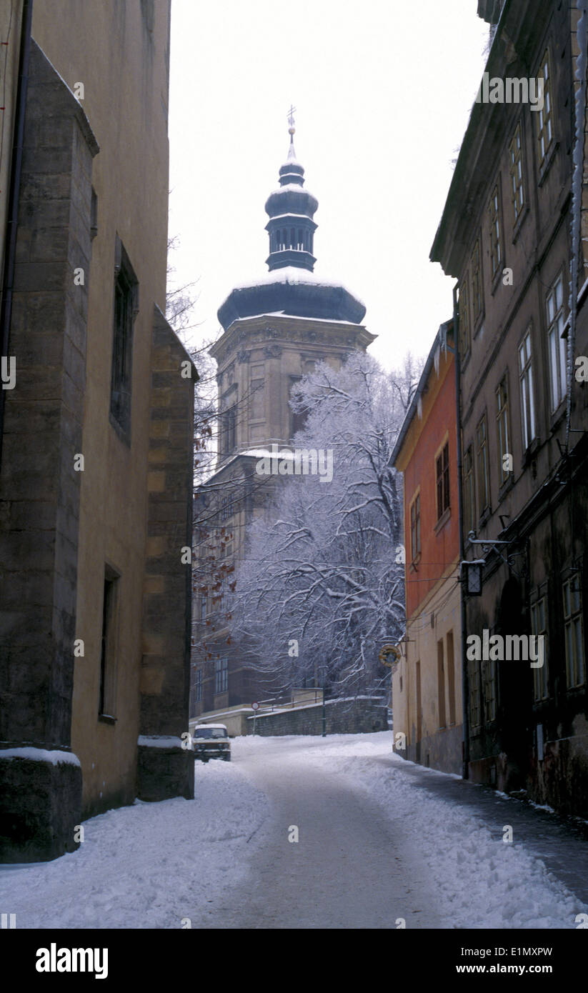 Collegio dei Gesuiti progettato dall architetto italiano Domenico Orsi in Kutna Hora, Repubblica Ceca. Foto Stock