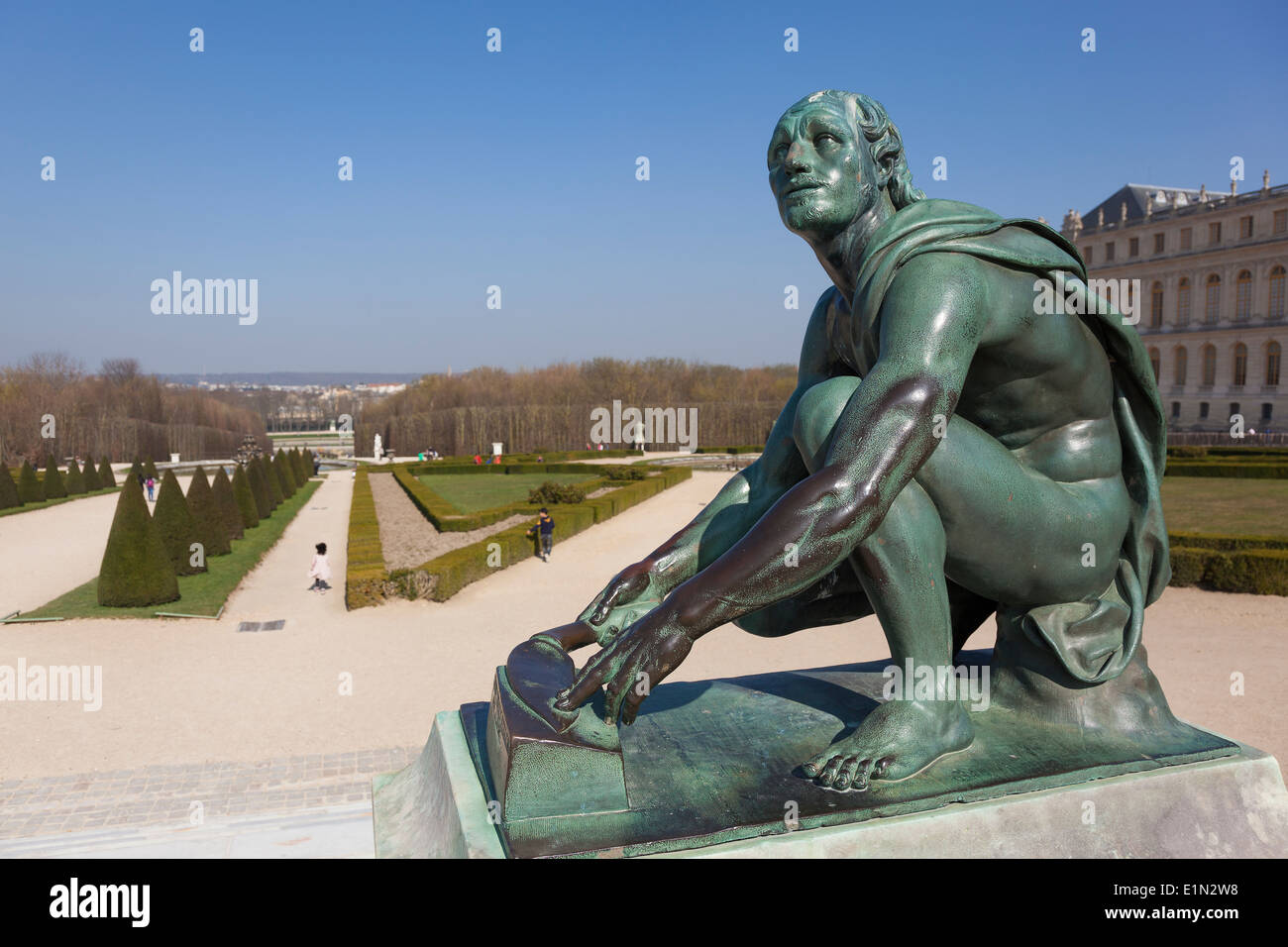 Il castello di Versailles, Yvelines, Ile-de-France, Francia. Foto Stock