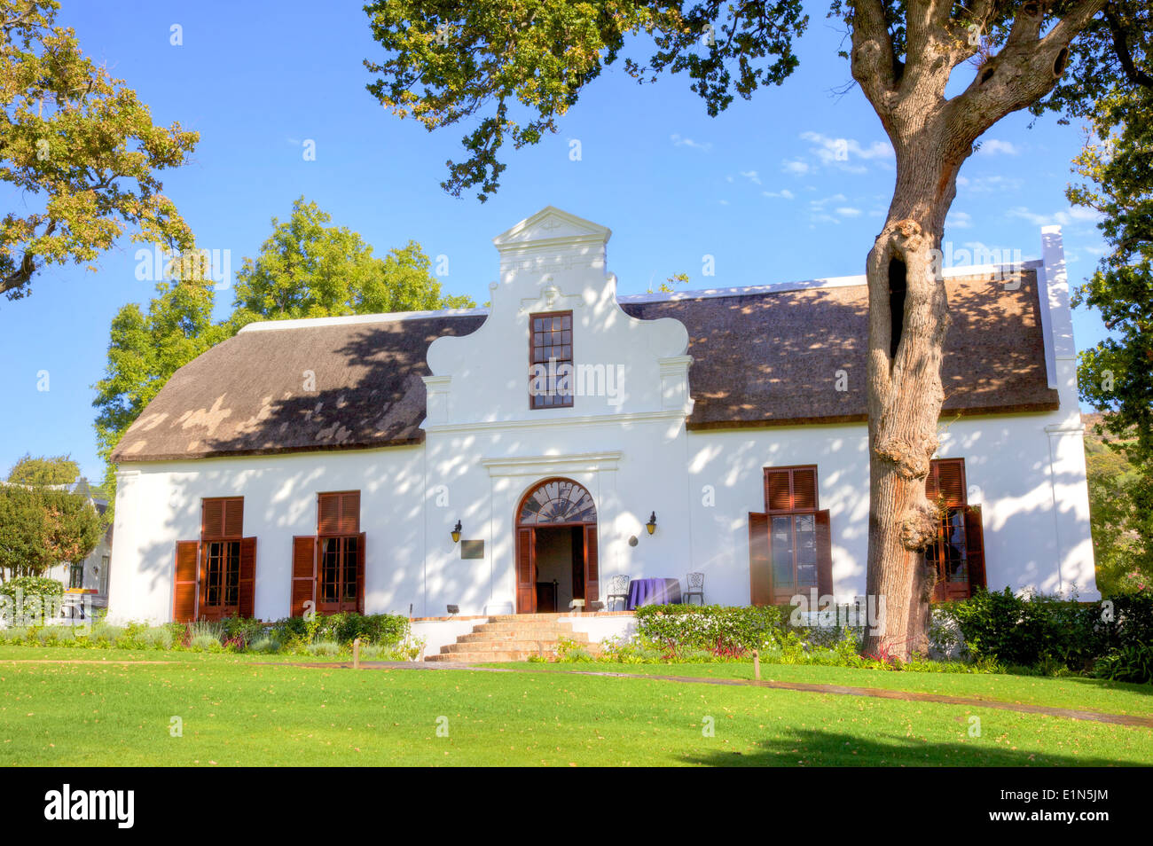 Laborie è considerata la più importante casa in un senso architettonico in Paarl area del Western Cape in Sud Africa. Foto Stock