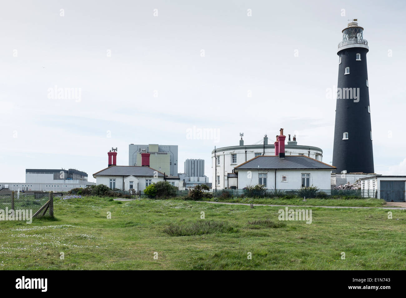 Dungeness centrale nucleare sulla costa di scandole di Kent. In Inghilterra. Foto Stock