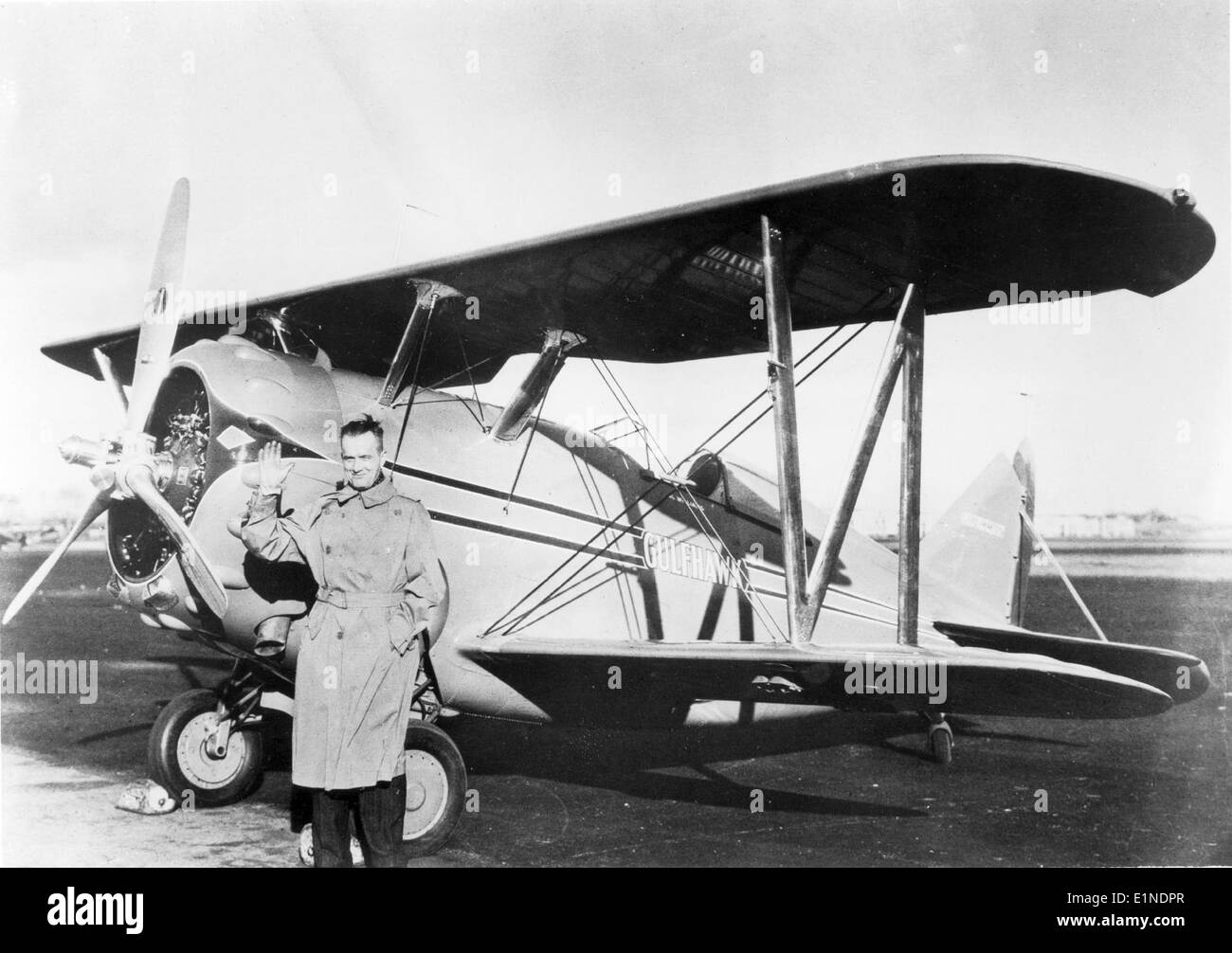 Grumman G-22, NR1050, Maj Al Williams Foto Stock