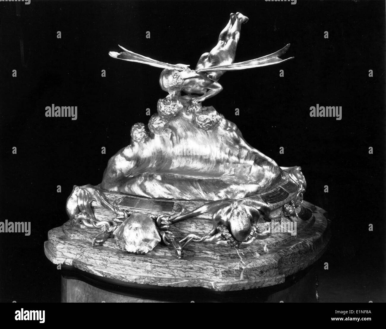 Il Supermarine S.6B S1595 è in mostra al Museo della Scienza di Londra. Questo aereo è stato una parte fondamentale della gara del Trofeo Schneider del 1931 e rappresenta un importante successo nella storia dell'aviazione britannica. Foto Stock