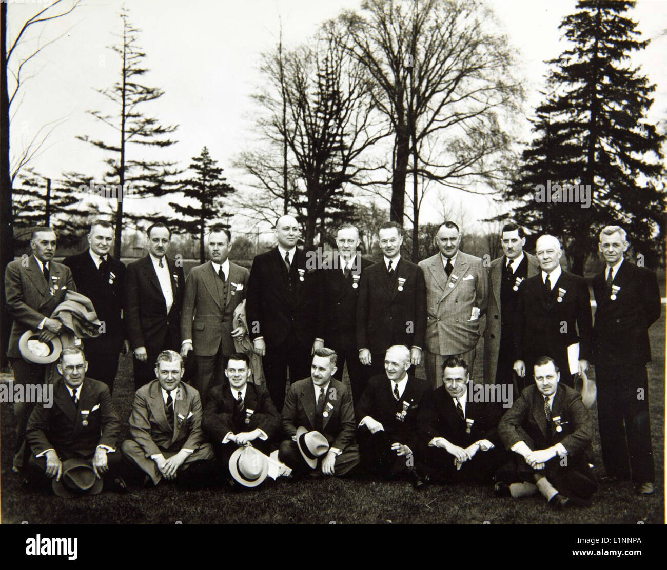 Frederick A. Hoover fu una figura chiave nel primo settore dell'aviazione e la sua collezione di foto mostra momenti cruciali nella storia dell'aviazione, dall'aviazione militare allo sviluppo del volo commerciale durante l'inizio e la metà del XX secolo. Foto Stock