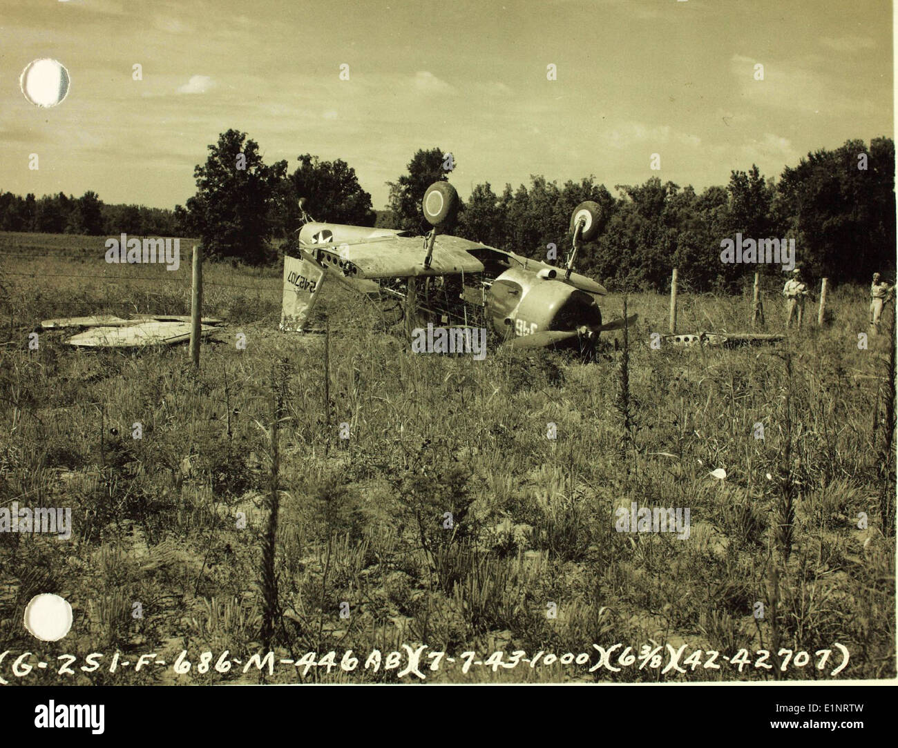 Questa voce documenta gli incidenti aerei verificatisi tra il 1940 e il 1949, un decennio segnato da significativi sviluppi nella tecnologia aeronautica e nella seconda guerra mondiale. Tali incidenti hanno avuto un impatto duraturo sui miglioramenti della sicurezza nel settore dell'aviazione. Foto Stock