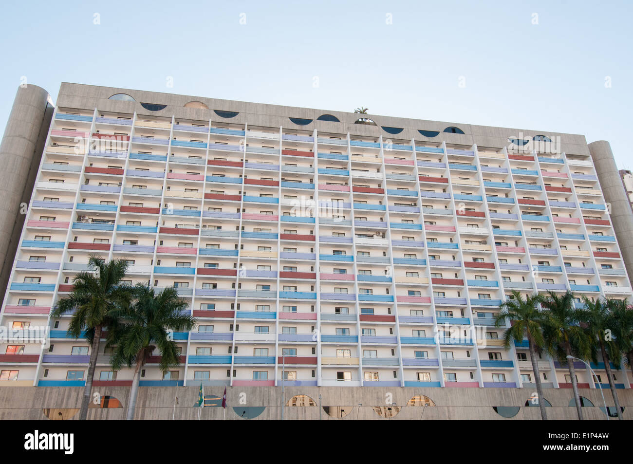 Edificio moderno Brasile Brasilia Foto Stock