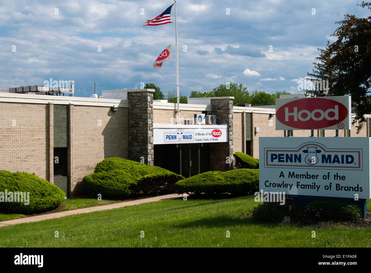 Fabbrica di prodotti lattiero-caseari Penn cameriera, Philadelphia, PA, Stati Uniti d'America, America del Nord Foto Stock