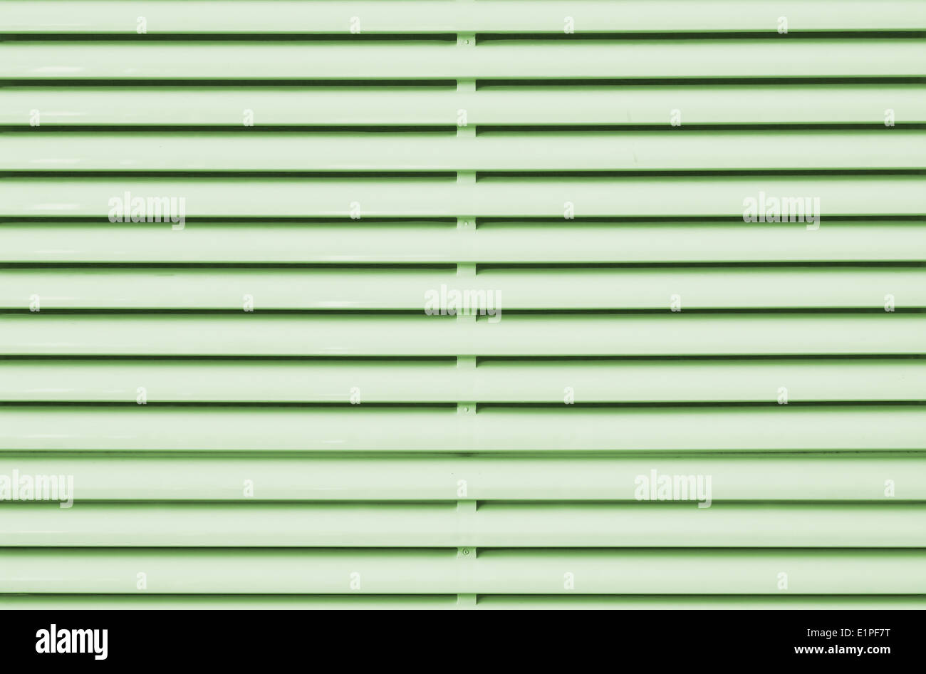 Modello di luce verde di plastica del deflettore mobile di aria condizionata Foto Stock