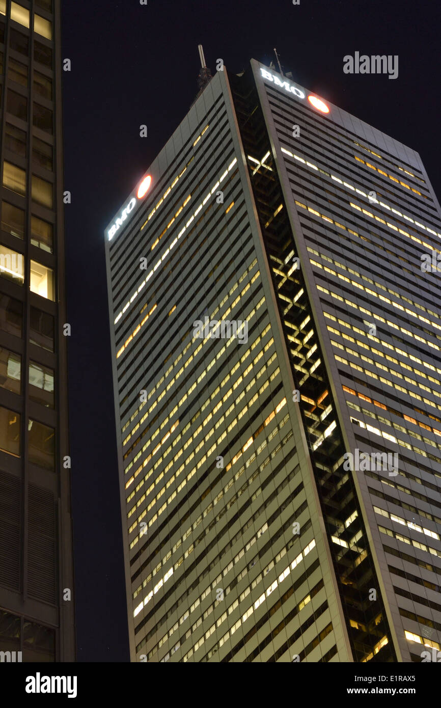 BMO bank building a Toronto, Canada Foto Stock