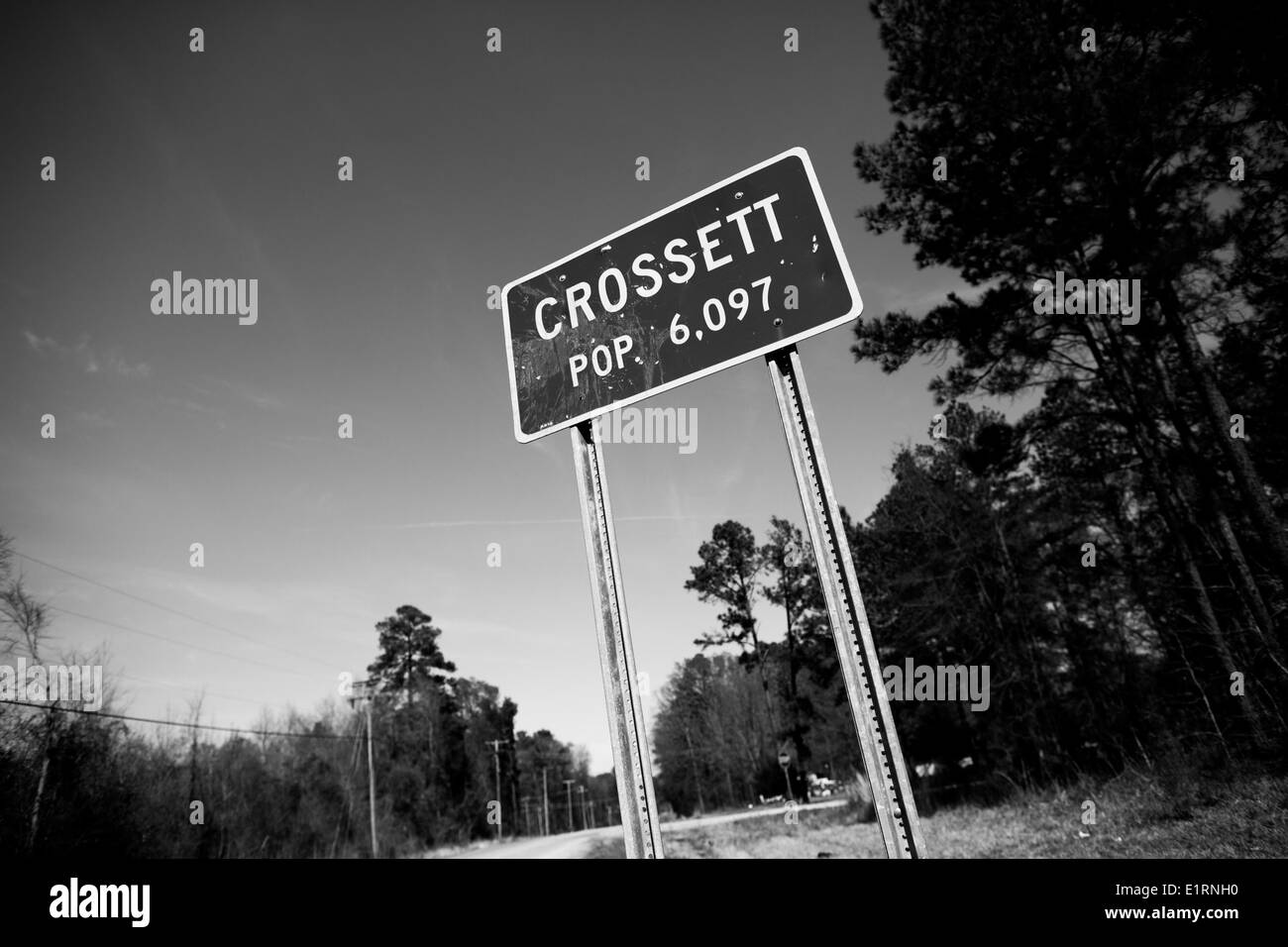 Crossett, Arkansas, Stati Uniti d'America. 16 Mar, 2013. Crossett, Arkansas è a casa la Georgia-Pacific carta e legno compensato un impianto che utilizza una grande quantità di comunità circostante. Molti nella zona incolpare l'impianto per i gravi problemi di salute i residenti sono rivolti. © Nicolaus Czarnecki/ZUMAPRESS.com/Alamy Live News Foto Stock