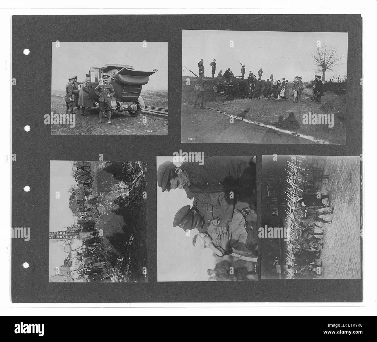 Guerra Canadese memoriali fondo. Canadian ufficiale di guerra fotografie: Volume 4 Foto Stock