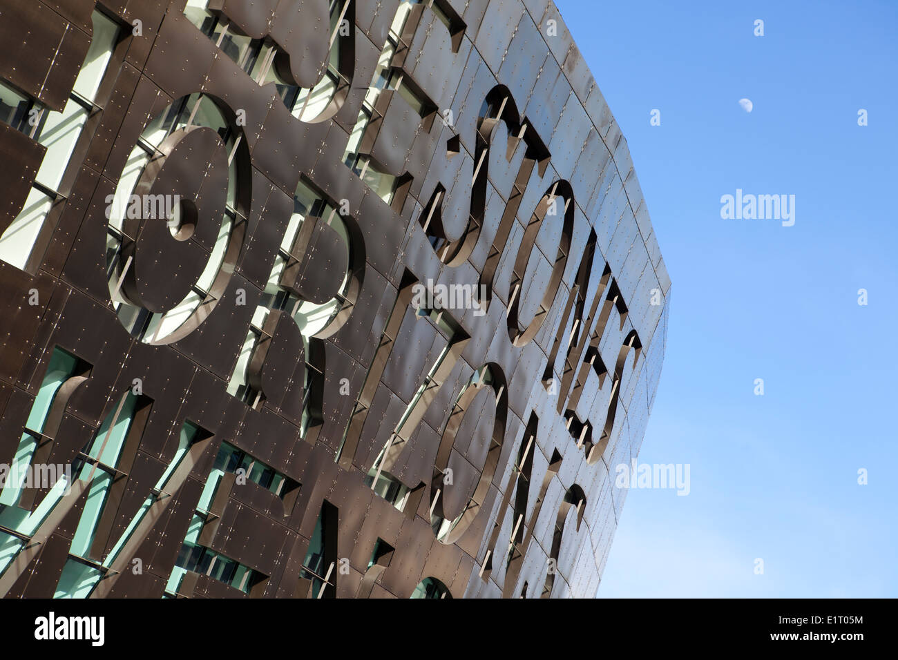 Wales Millennium Centre incisi peste, Wales, Regno Unito Foto Stock