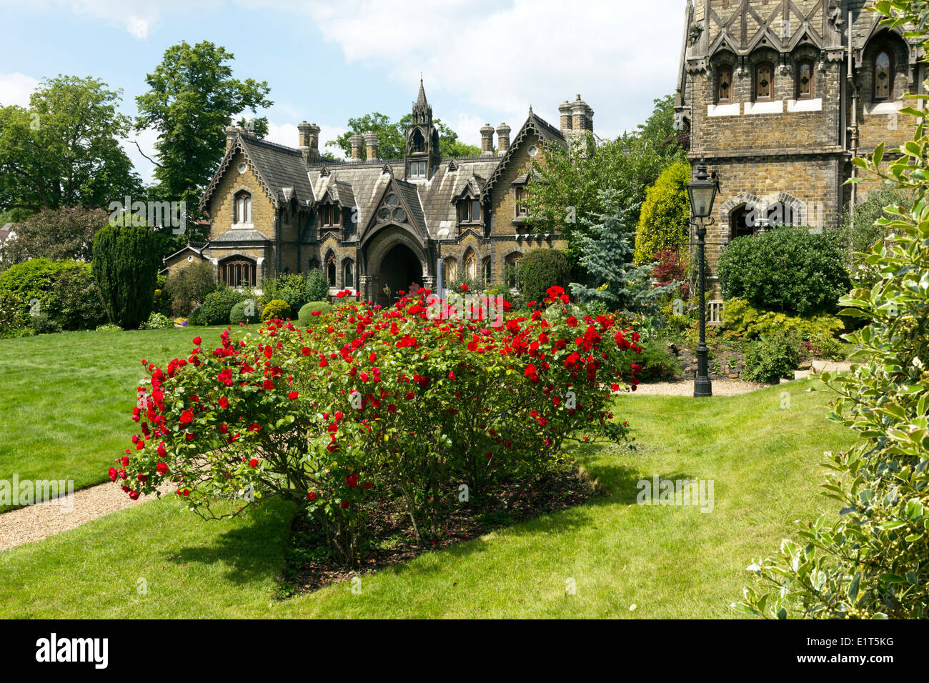 Holly Village (gotico vittoriano cottage) - Highgate - Camden - Londra Foto Stock