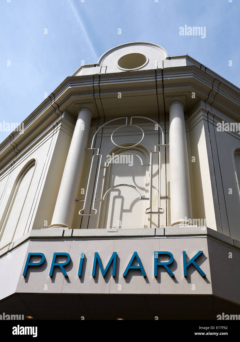 Primark store segno REGNO UNITO Foto Stock