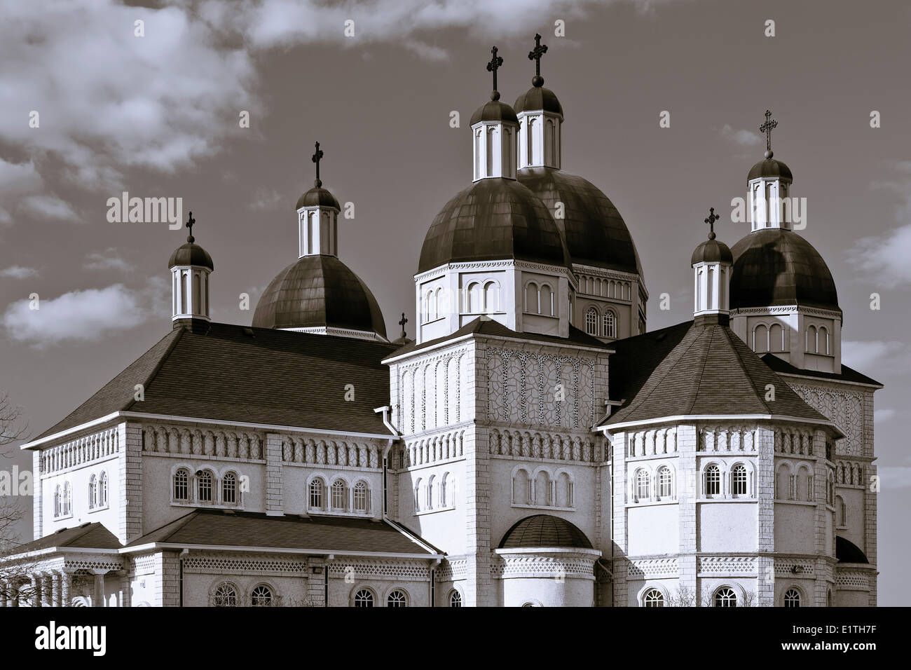 Chiesa dell'Immacolata Concezione, Cuochi Creek, Manitoba, Canada Foto Stock