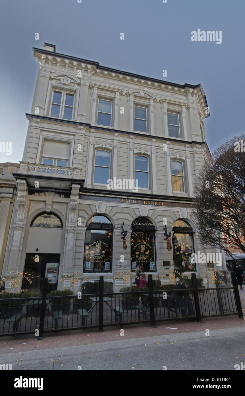 Scena urbana, Victoria, BC, Canada Foto Stock