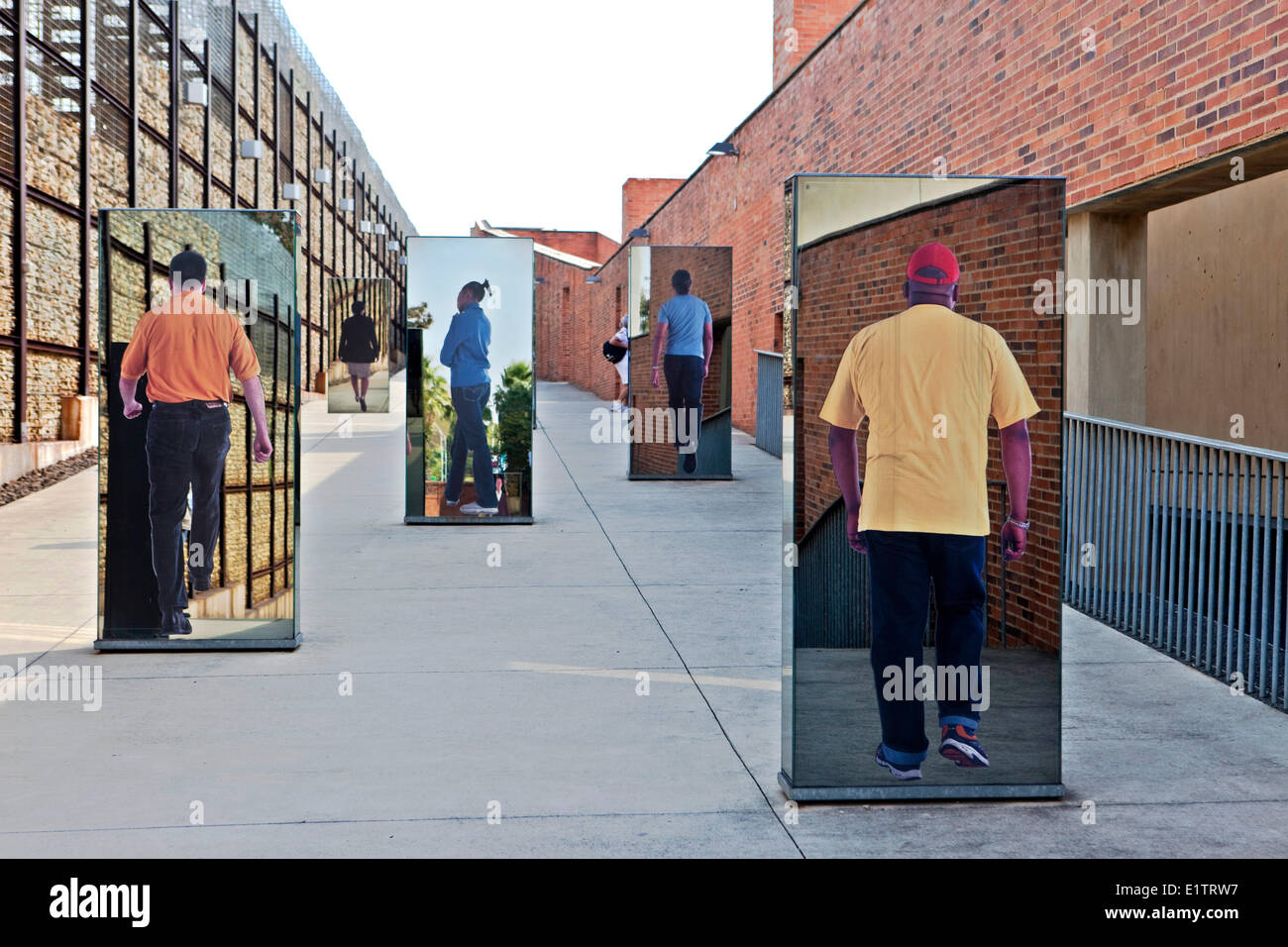Museo Apartheit, Johannesburg, Sud Africa Foto Stock