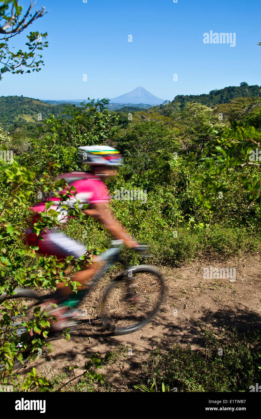 San Juan Howler Mtn Bike Race, San Juan del Sur, Nicaragua Foto Stock