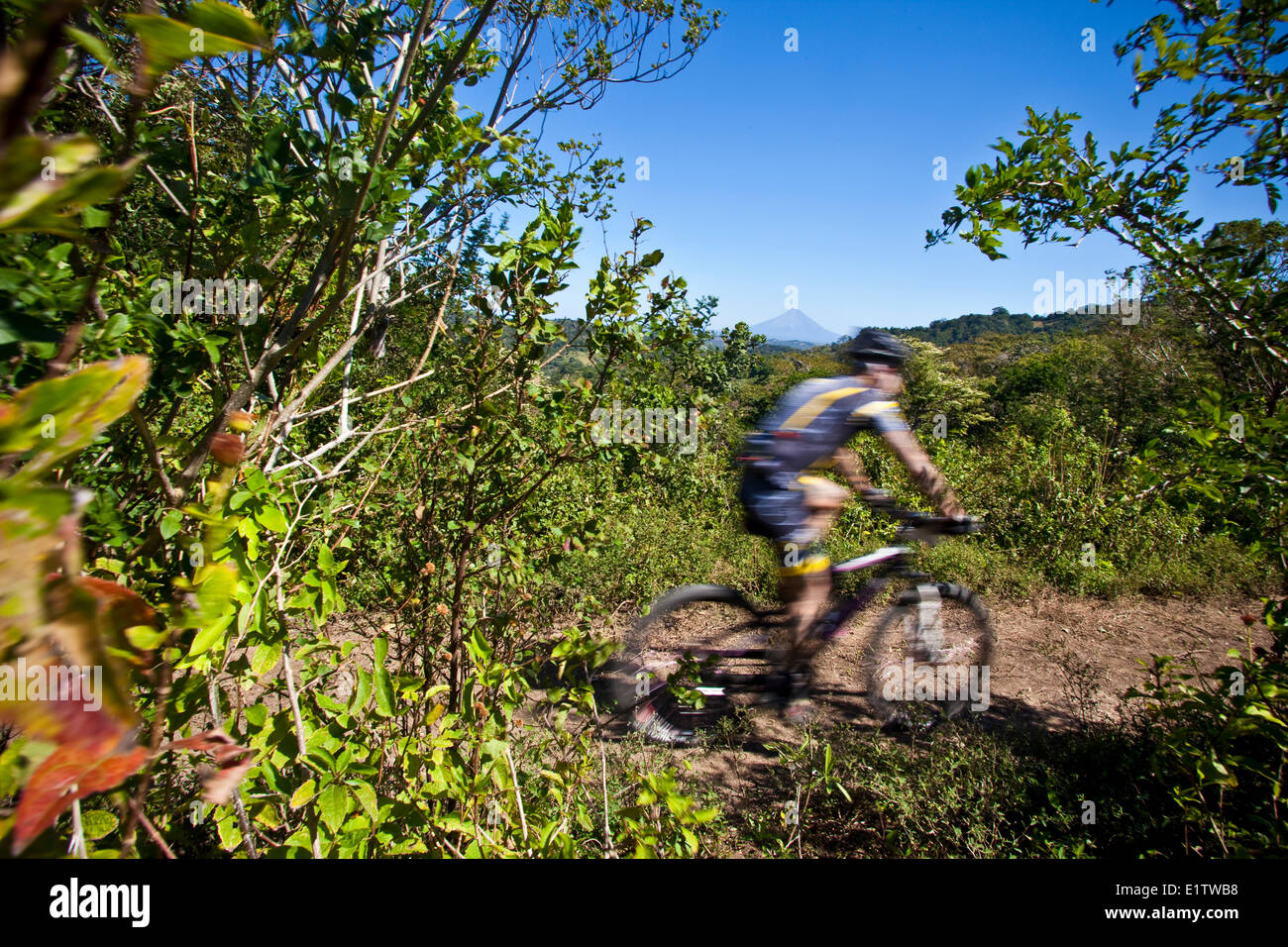 San Juan Howler Mtn Bike Race, San Juan del Sur, Nicaragua Foto Stock