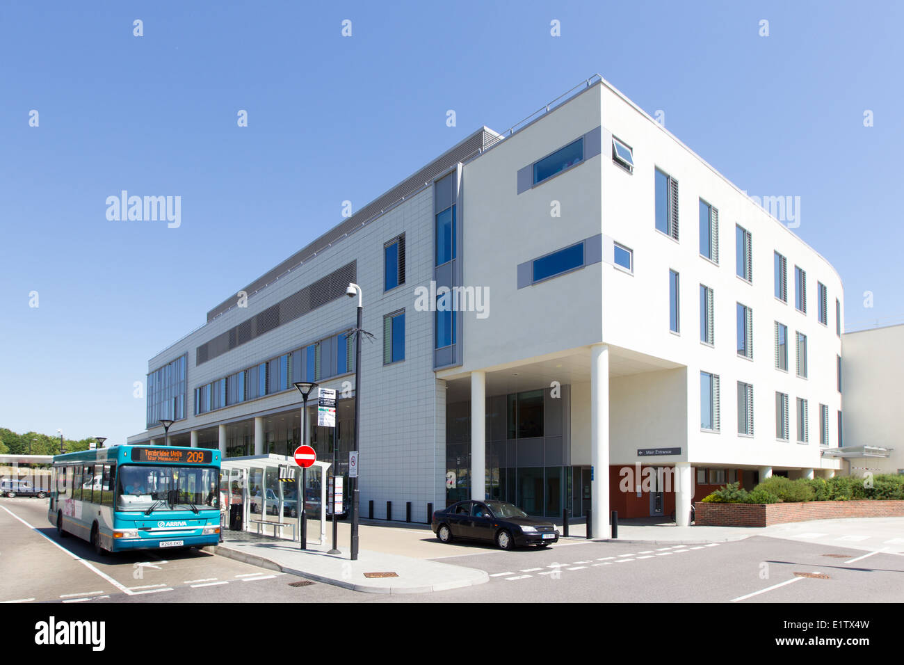 Il NHS Royal Tunbridge Wells ospedale al Pembury Maidstone & Trust Foto Stock