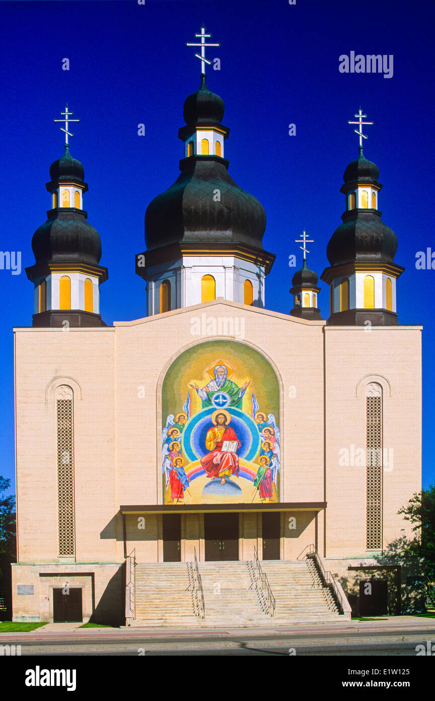 Chiesa della Santa Trinità, Winnipeg, Manitoba, Canada Foto Stock