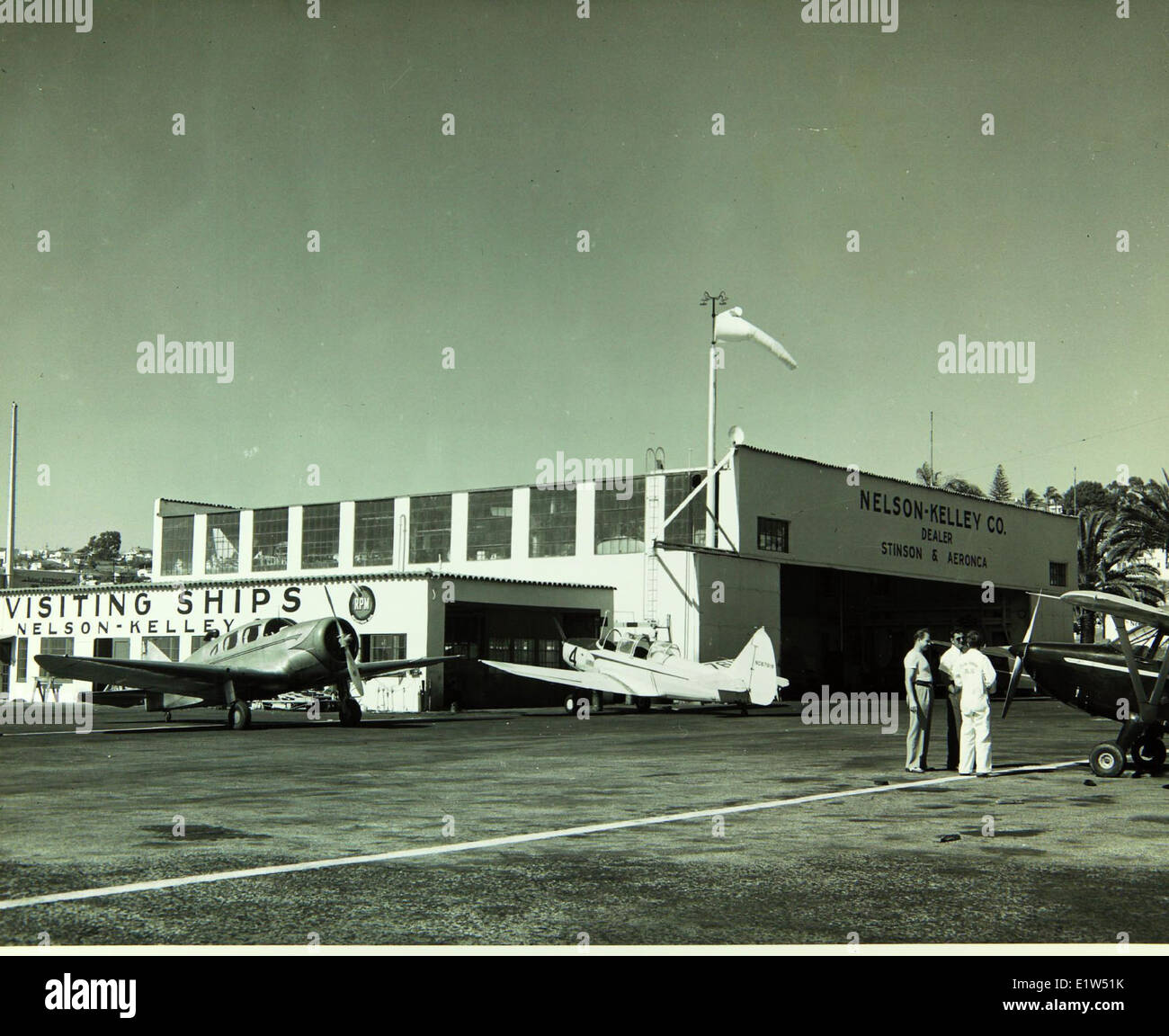 Lindbergh Field Foto Stock