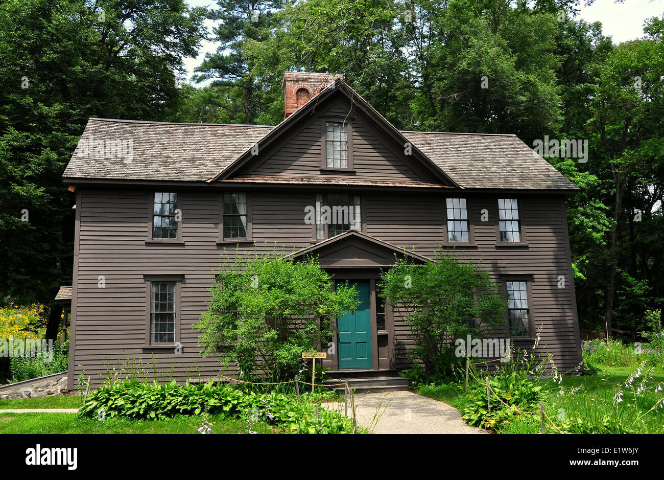 CONCORD, MASSACHUSETTS: Orchard House, casa di Louisa May Alcott Foto Stock