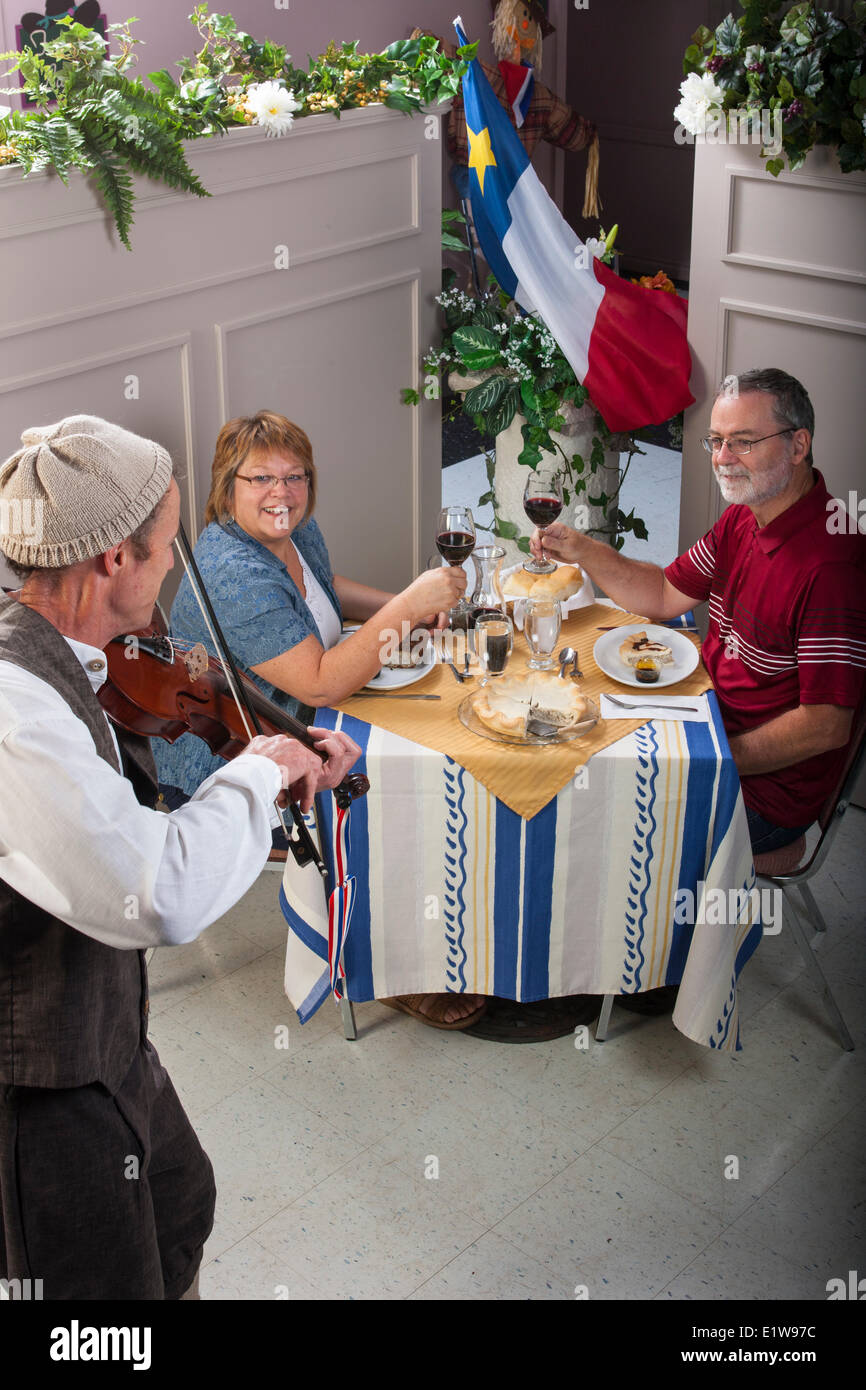 Acadian ristorante, centro Expo-Festival, Abrams Village, Prince Edward Island, Canada Foto Stock