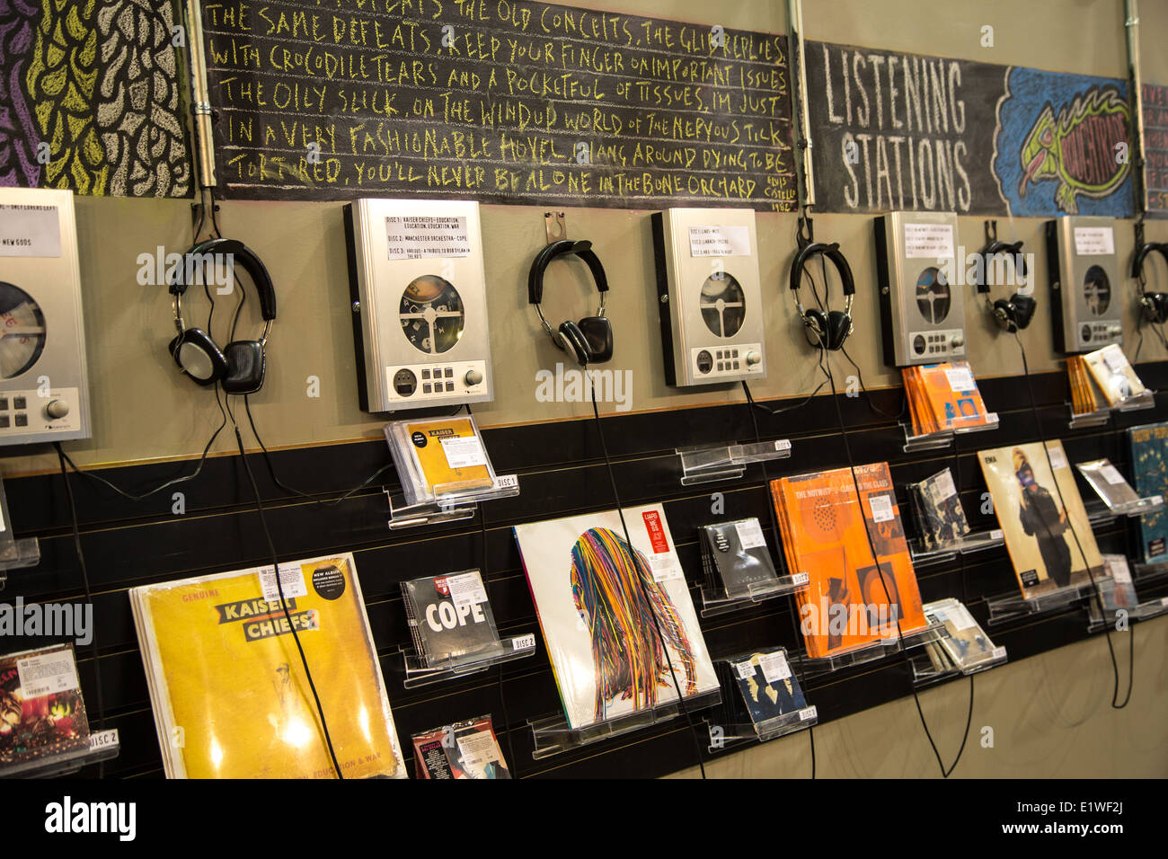 Rough Trade New York, Brooklyn Foto Stock