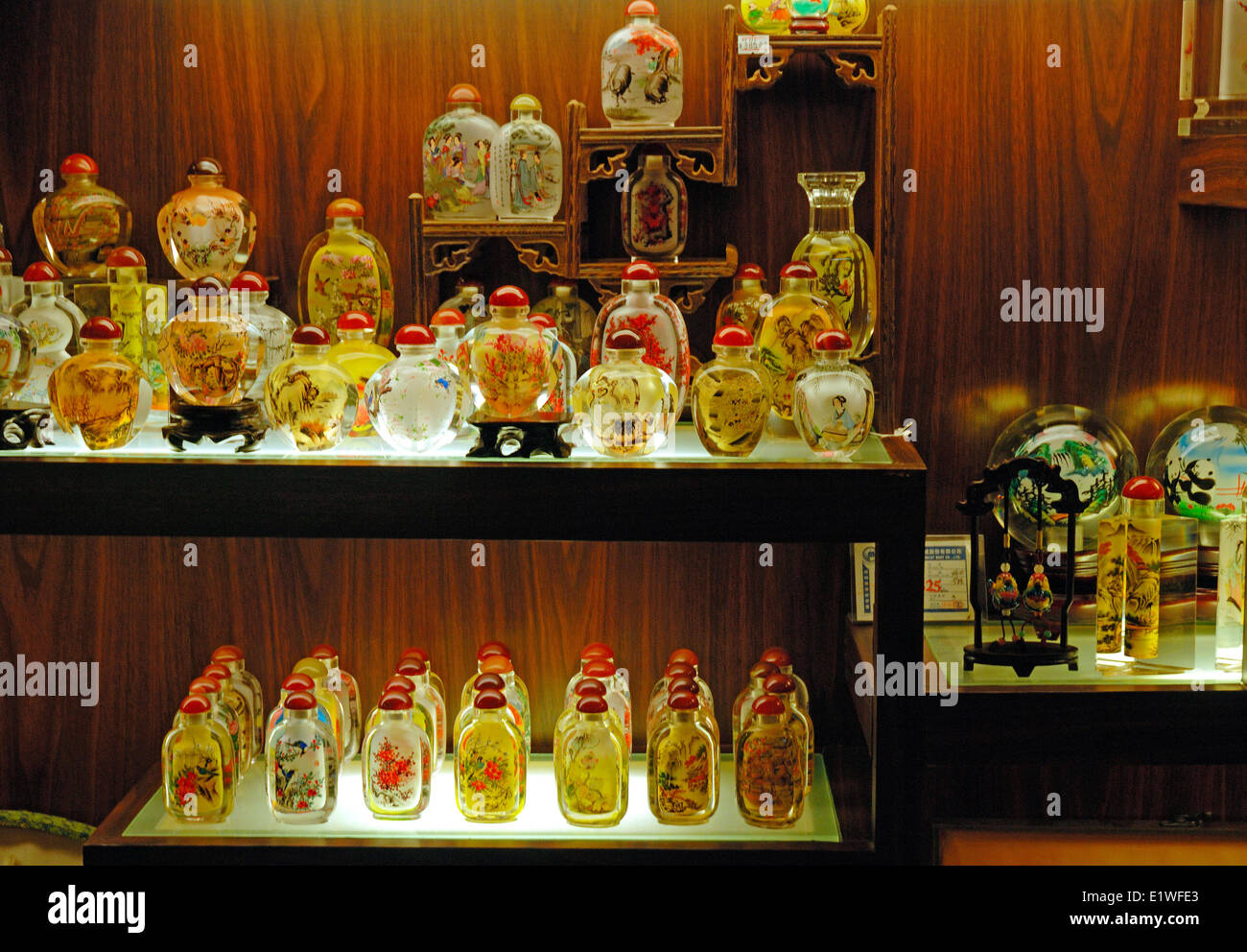 Display del negozio, Shanghai Foto Stock