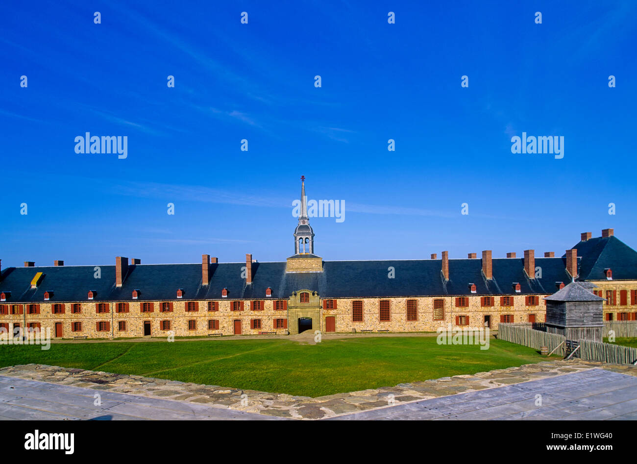 Louisbourg National Historical Site, Cape Breton, Nova Scotia, Canada Foto Stock