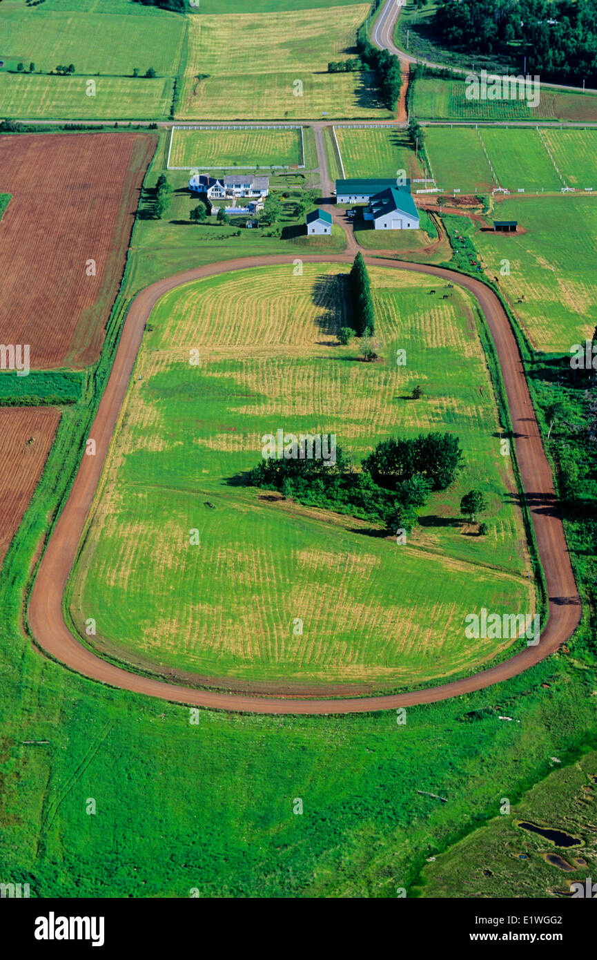 Antenna della fattoria, Kinlock, Prince Edward Island, Canada Foto Stock