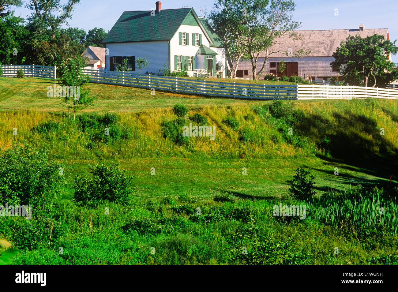 Green Gables House, Cavendish, Prince Edward Island National Park, Prince Edward Island, Canada Foto Stock