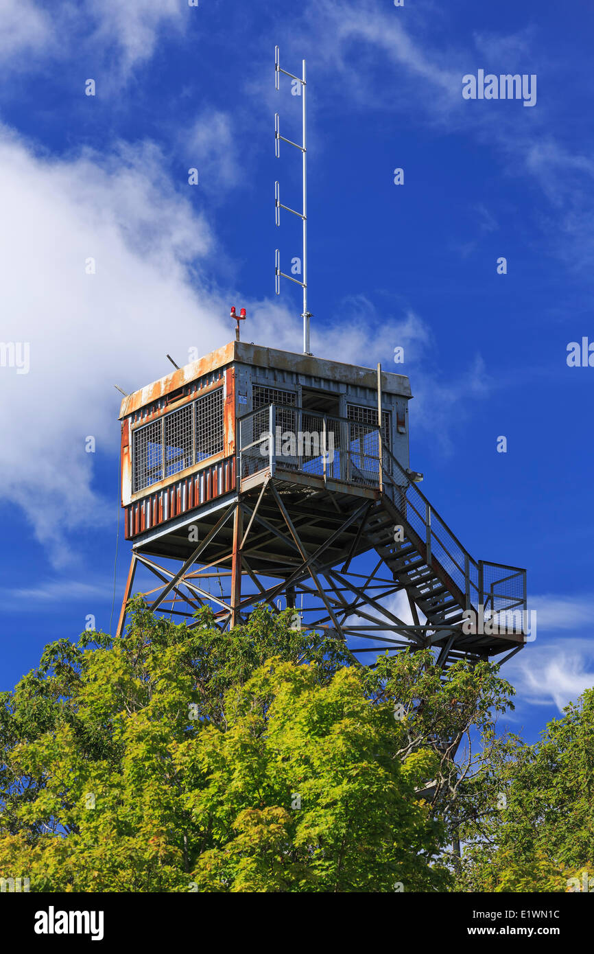 Il Dorset Fire Lookout Tower, Dorset, Ontario, Canada Foto Stock