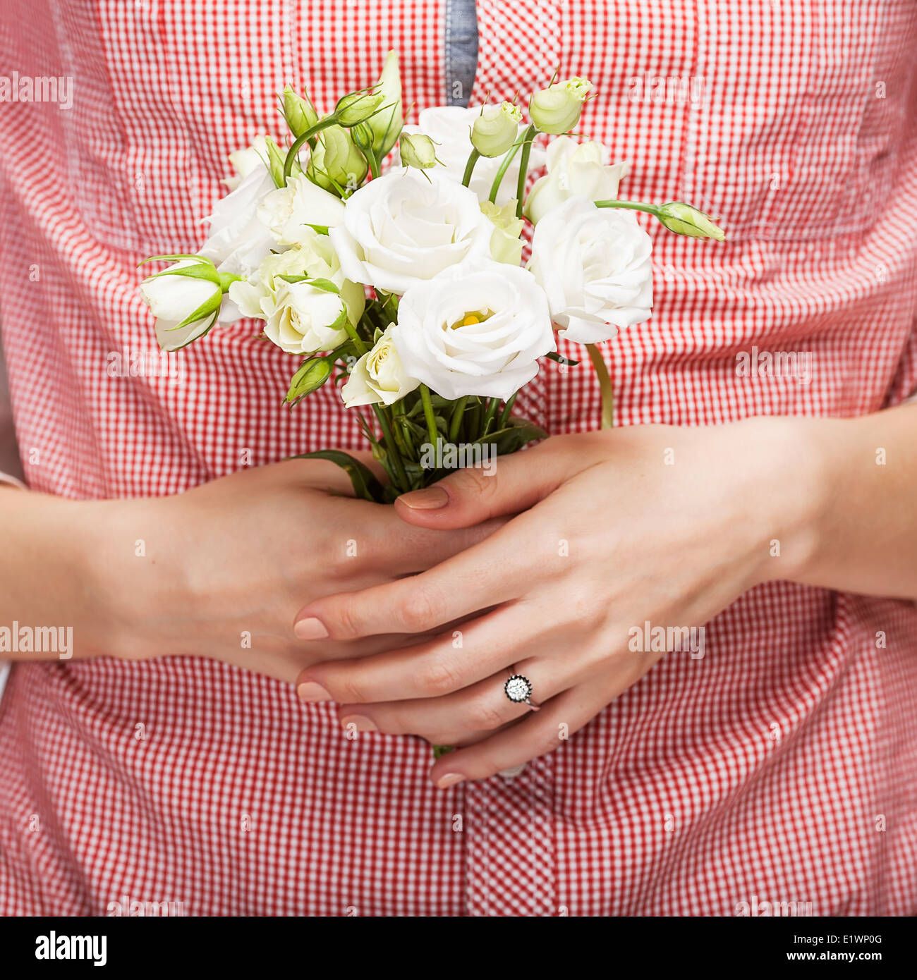 Bouquet nuziali close-up Foto Stock