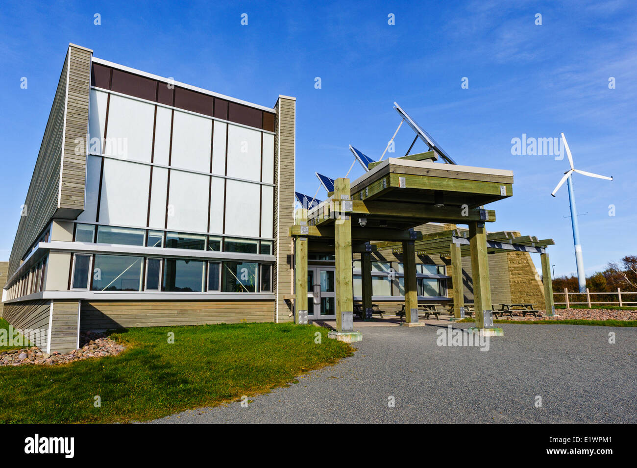 I fossili di Joggins centro sulla Baia di Fundy, Nova Scotia. Canada del XV UNESCO - Sito Patrimonio dell'umanità. Foto Stock