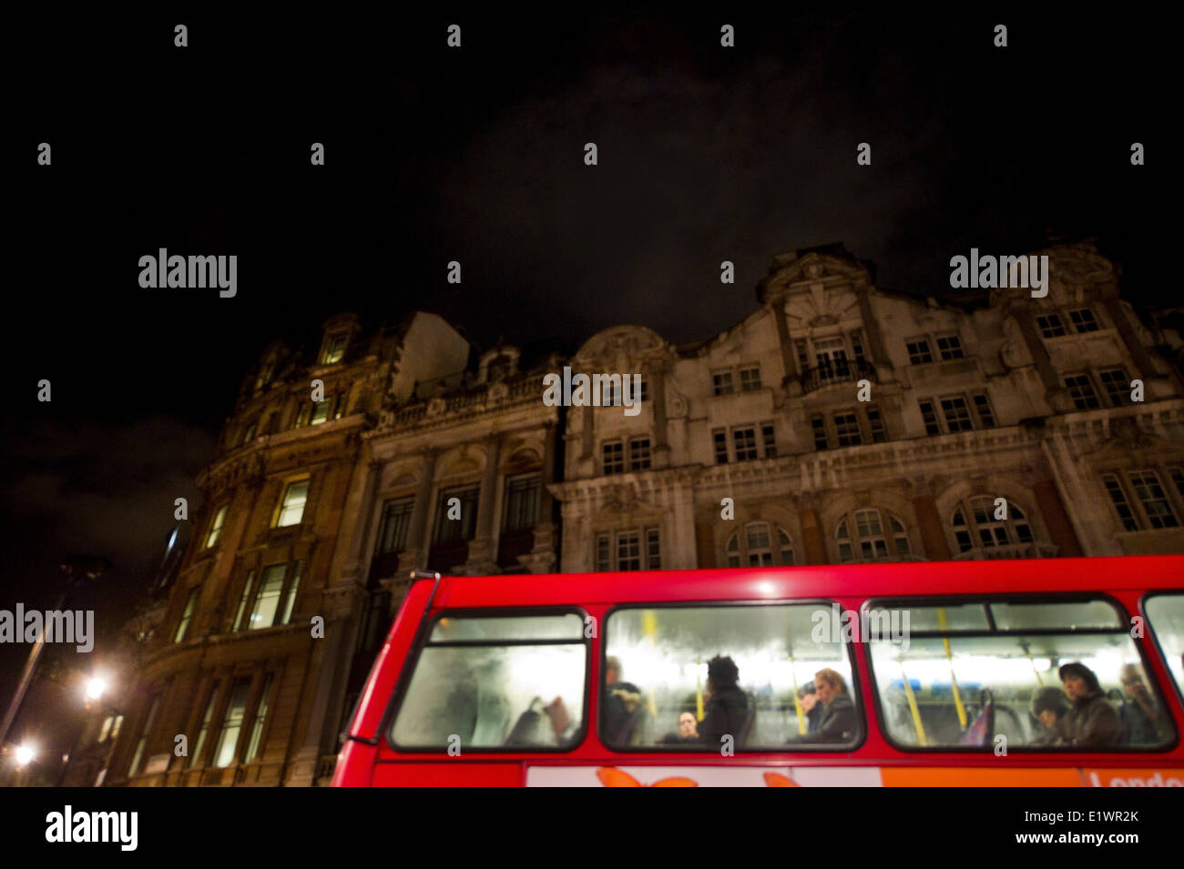 London bus doubledecker Foto Stock