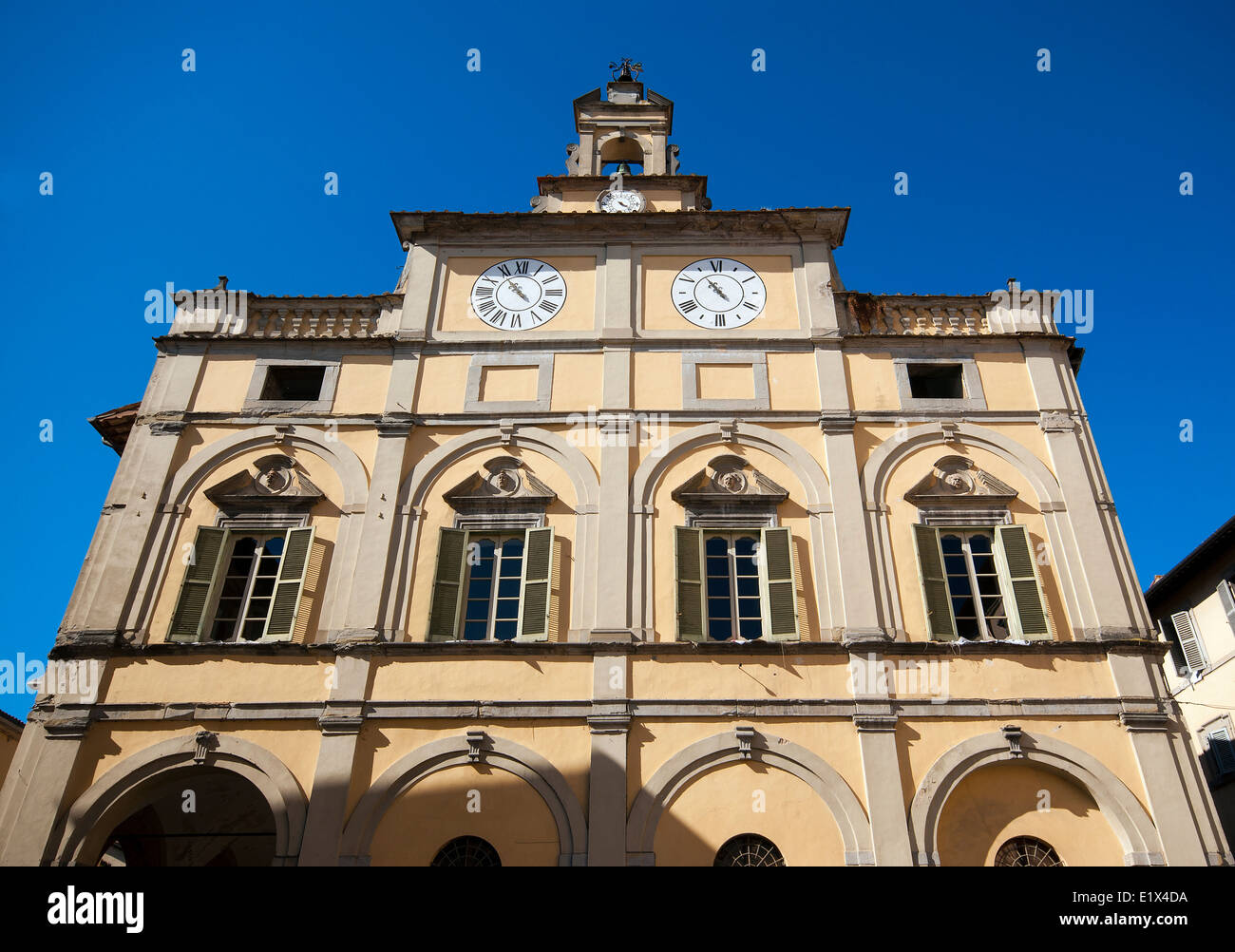 Palazzo del Podestà, Palazzo del Podestà, Città di Castello, alta Valle del Tevere, Umbria, Italia Foto Stock