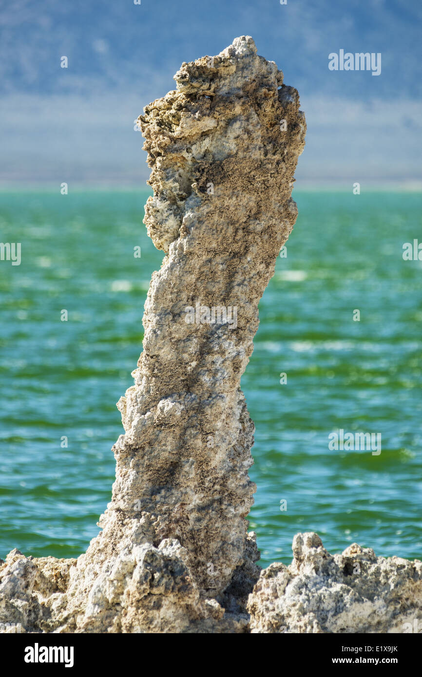 Il tufo tower presso il lago Mono in California Foto Stock