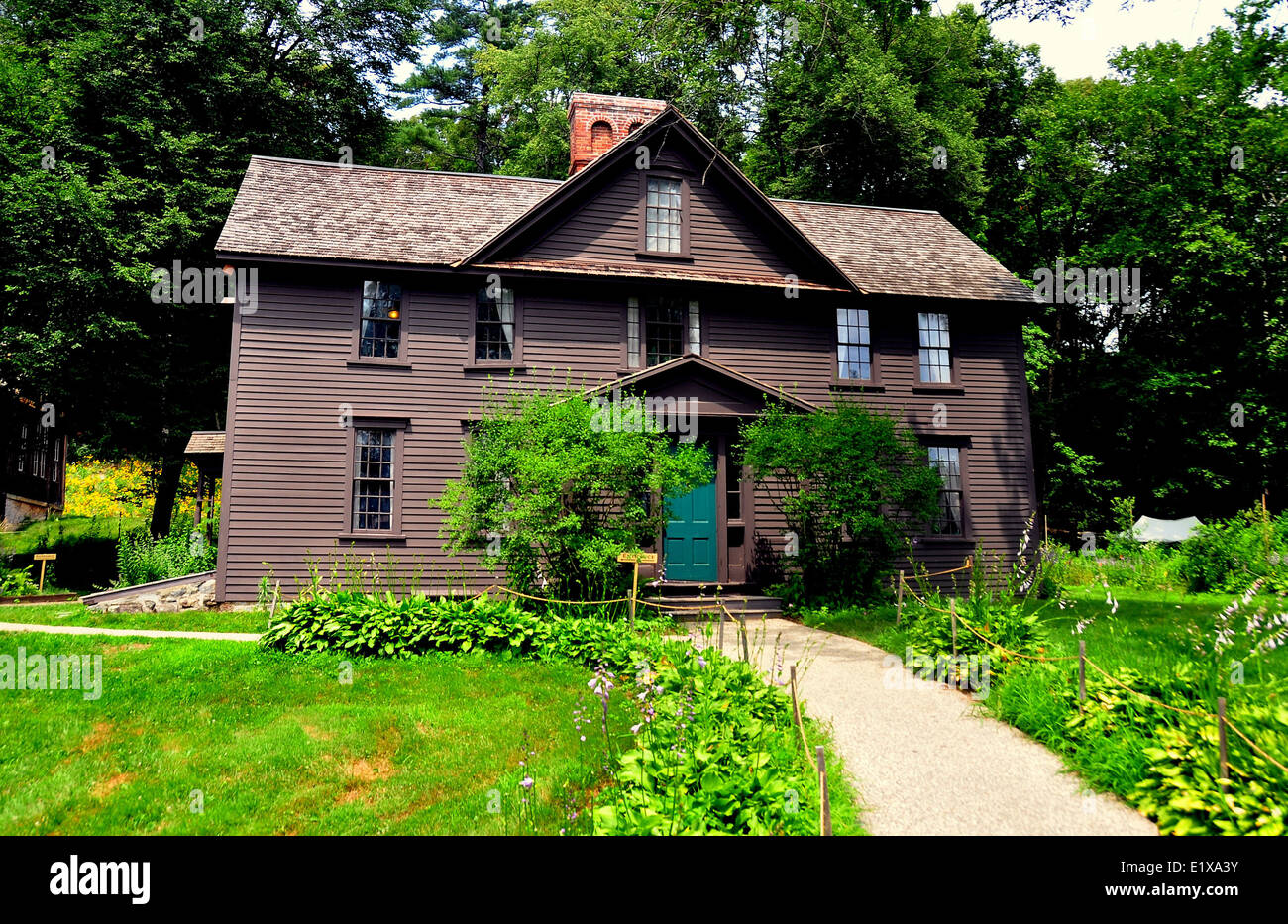 CONCORD, MASSACHUSETTS: Orchard House Foto Stock