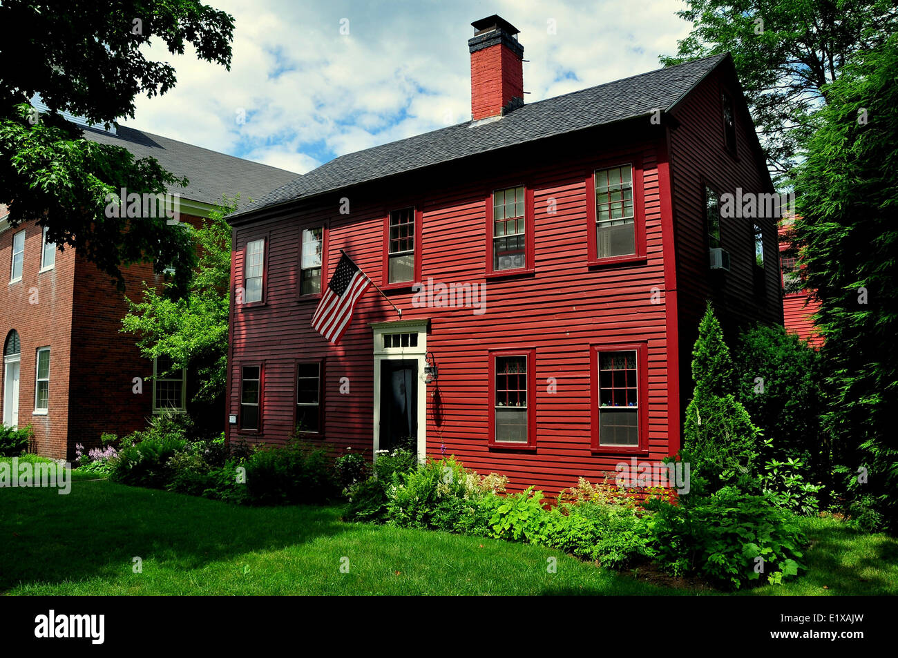 HANCOCK, New Hampshire: xviii secolo casa coloniale Foto Stock