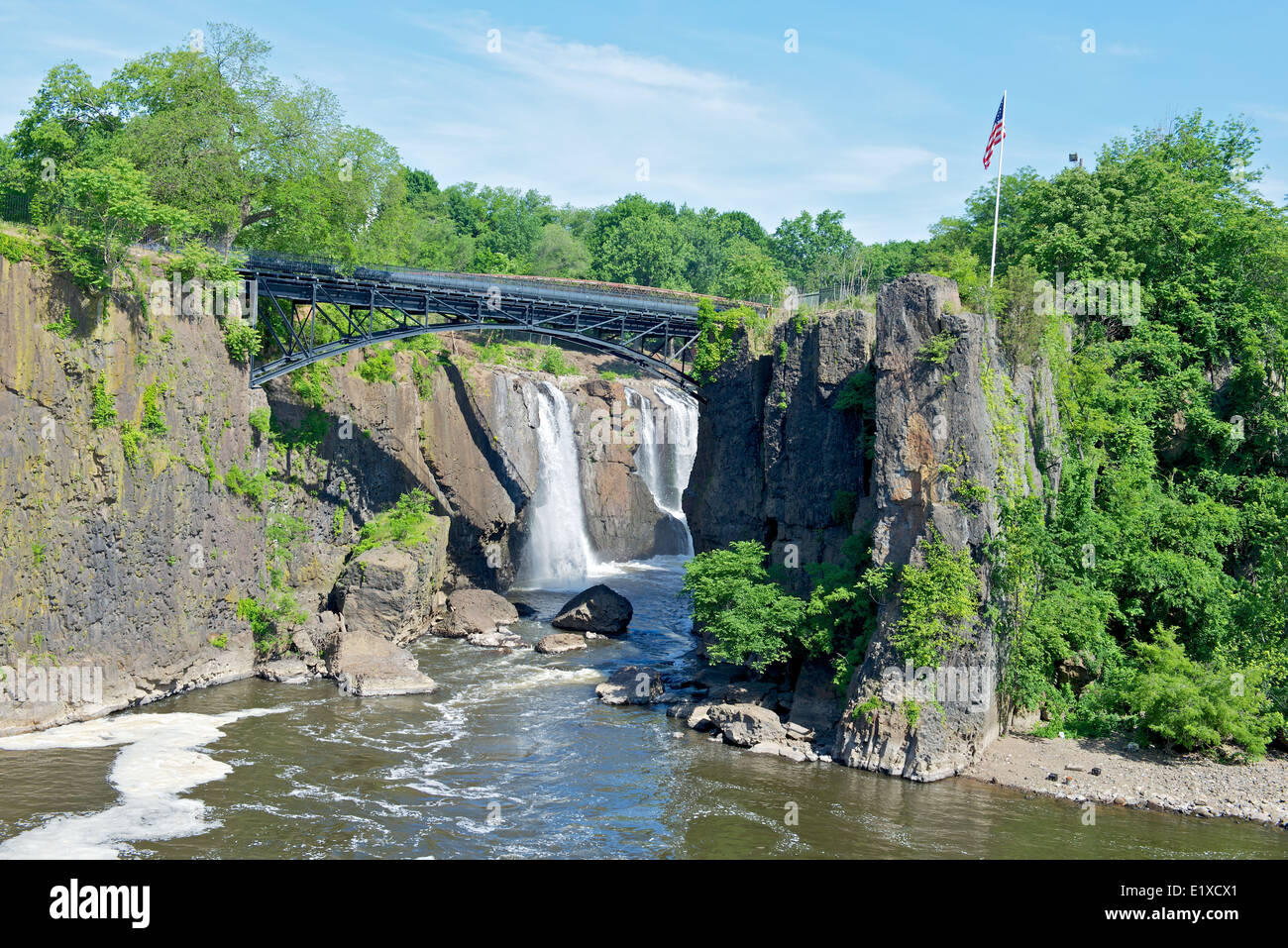 Paterson Great Falls Foto Stock