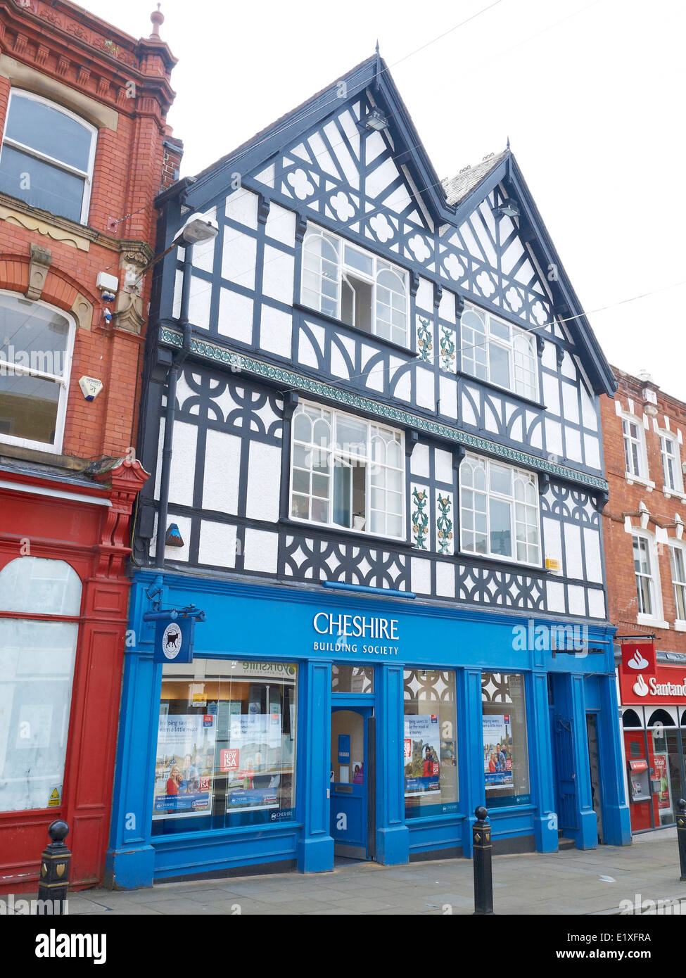Cheshire Building Society sul grande Underbank in Stockport Regno Unito Foto Stock
