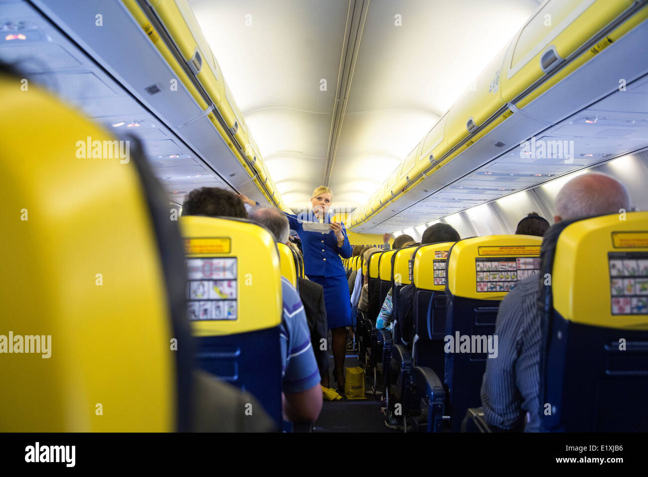 Ryanair compagnia aerea di bilancio Foto Stock