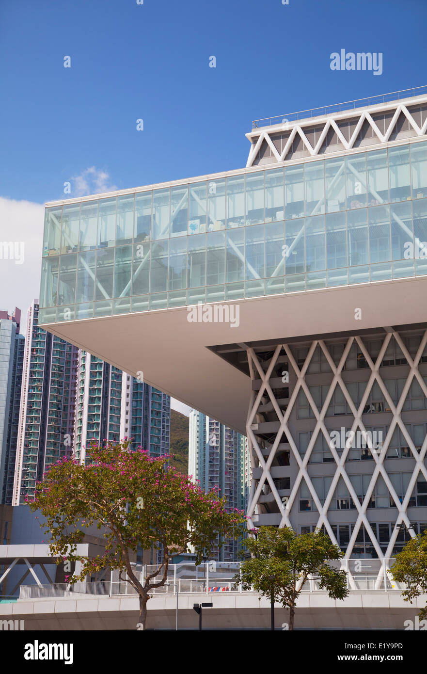 Hong Kong Design Institute, Tseung Kwan O, Kowloon, Hong Kong, Cina Foto Stock