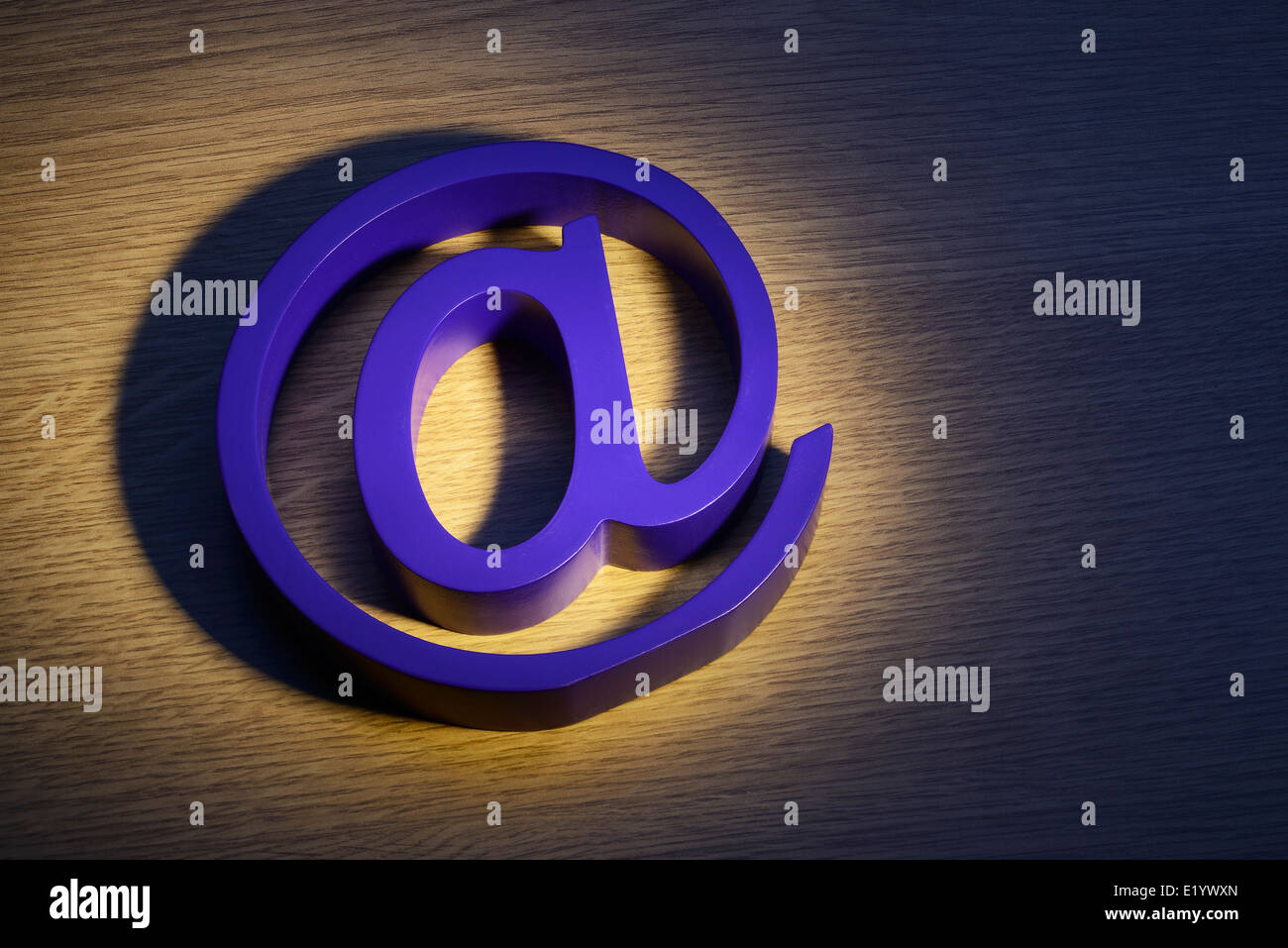 E-mail a simbolo Foto Stock