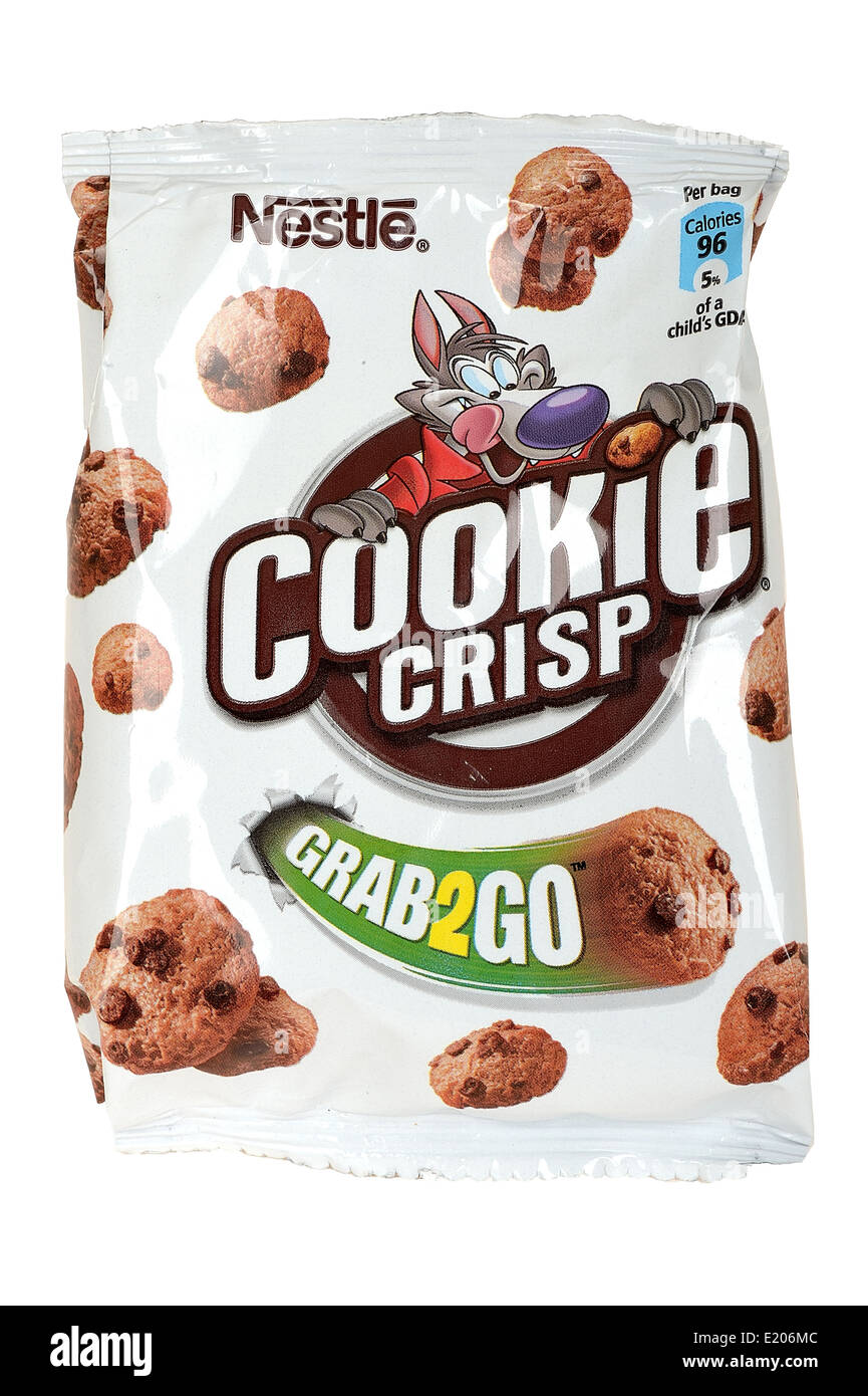 Cookie croccante cereali per la prima colazione Foto Stock