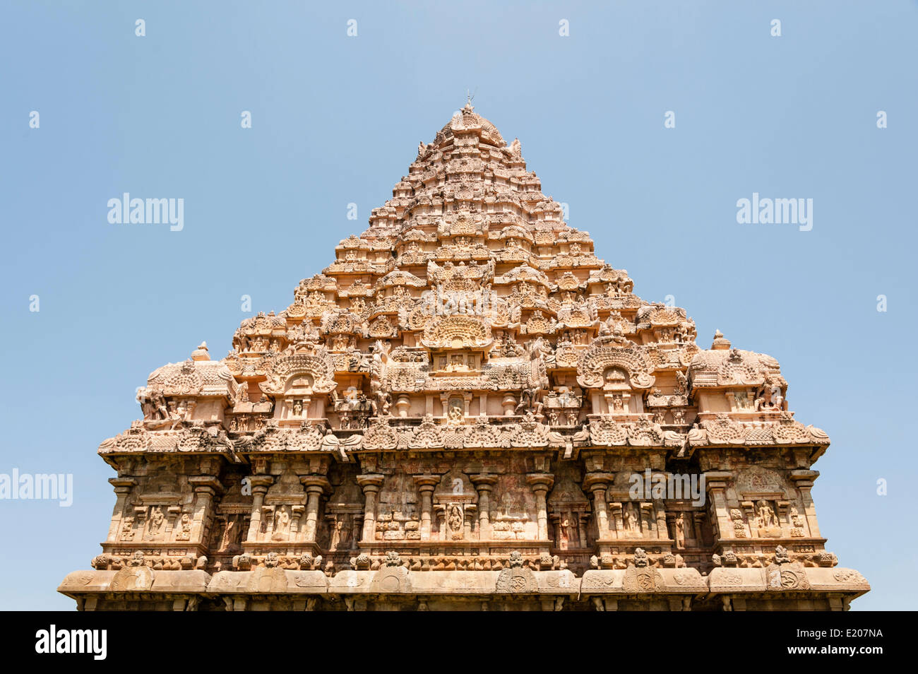 Tempio Airavatesvara, tempio complesso, Darasuram, Tamil Nadu, India Foto Stock